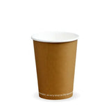 12oz kraft single wall coffee cups