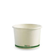 240ml/8oz white compostable takeaway soup bowls