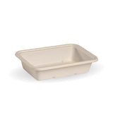 500ml natural rectangular takeaway containers