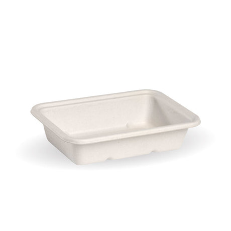 500ml white rectangular takeaway containers