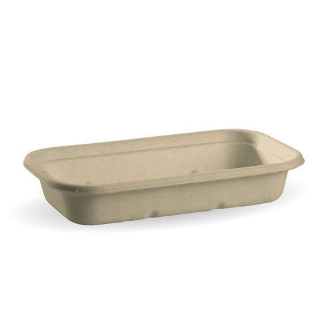 750ml natural rectangular bowl takeaway containers