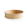 Brown Vegware 26oz PLA-lined paper food bowl