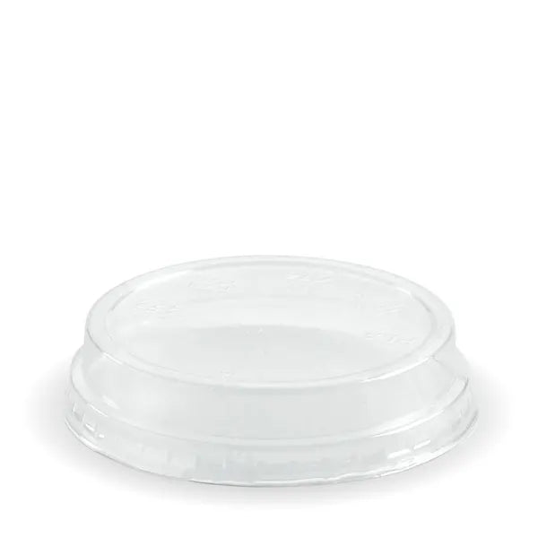 clear pla dome lids to fit 60/90/140ml disposable sauce pots