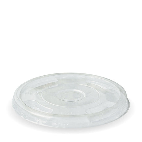 clear pla lids to fit 300-700ml cold cups half moon slot