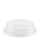 clear pla raised flat lids to fit 300-700ml cold cups