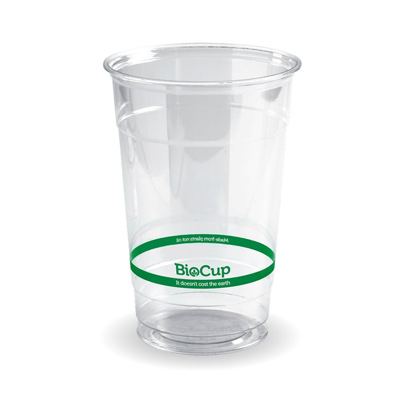 600ml clear pla cold disposable takeaout cups