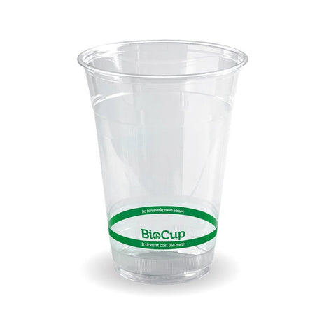 500ml clear pla cold disposable takeaout cups