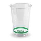 280ml clear pla cold disposable takeaout cups