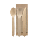 Wooden Cutlery Packs