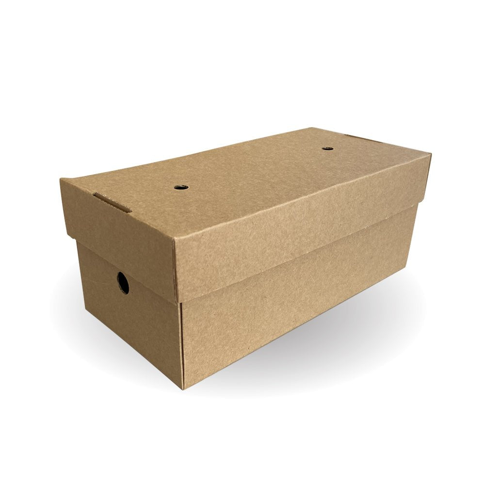 large kraft premium takeaway fold out meal boxes