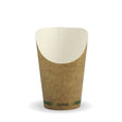 small 12oz kraft disposable takeaway chip cup