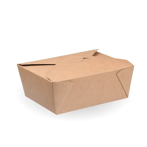 2500ml kraft #4 hot food takeaway boxes