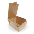 small hinged flute lid takeaway box