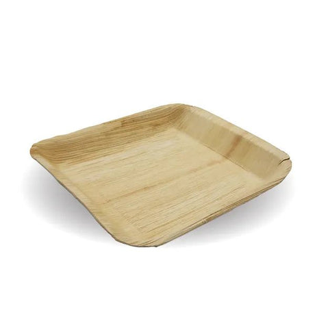 palm leaf square disposable plate 24cm