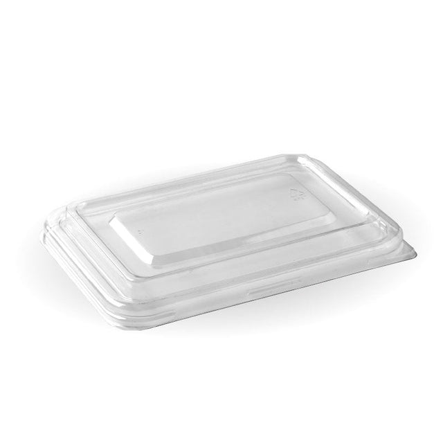 recyclable lid to fit 500/600ml rectangular takeaway containers