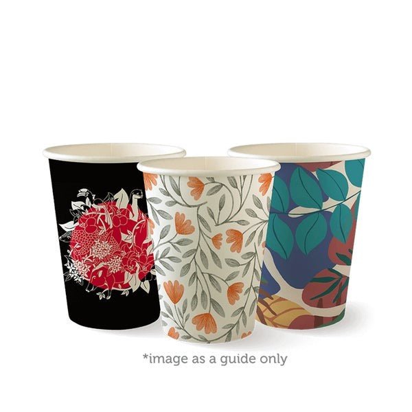 12oz single wall artist coffee cups