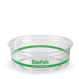 240ml clear PLA takeaway snack pots