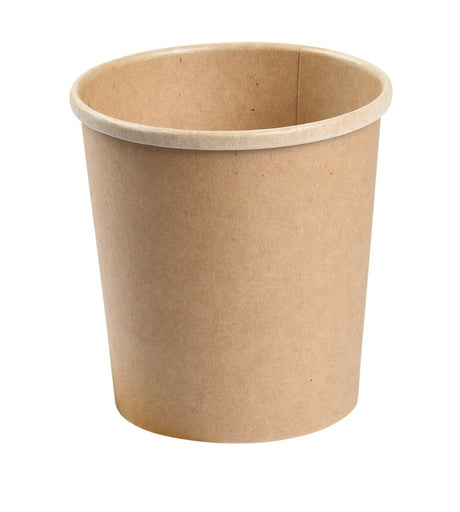 32oz compostable kraft takeaway soup container