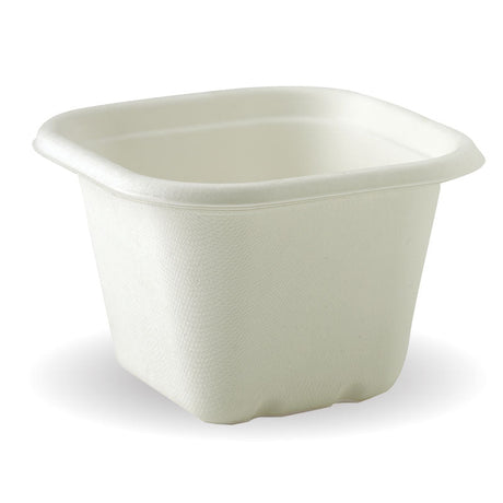 630ml white square takeaway containers